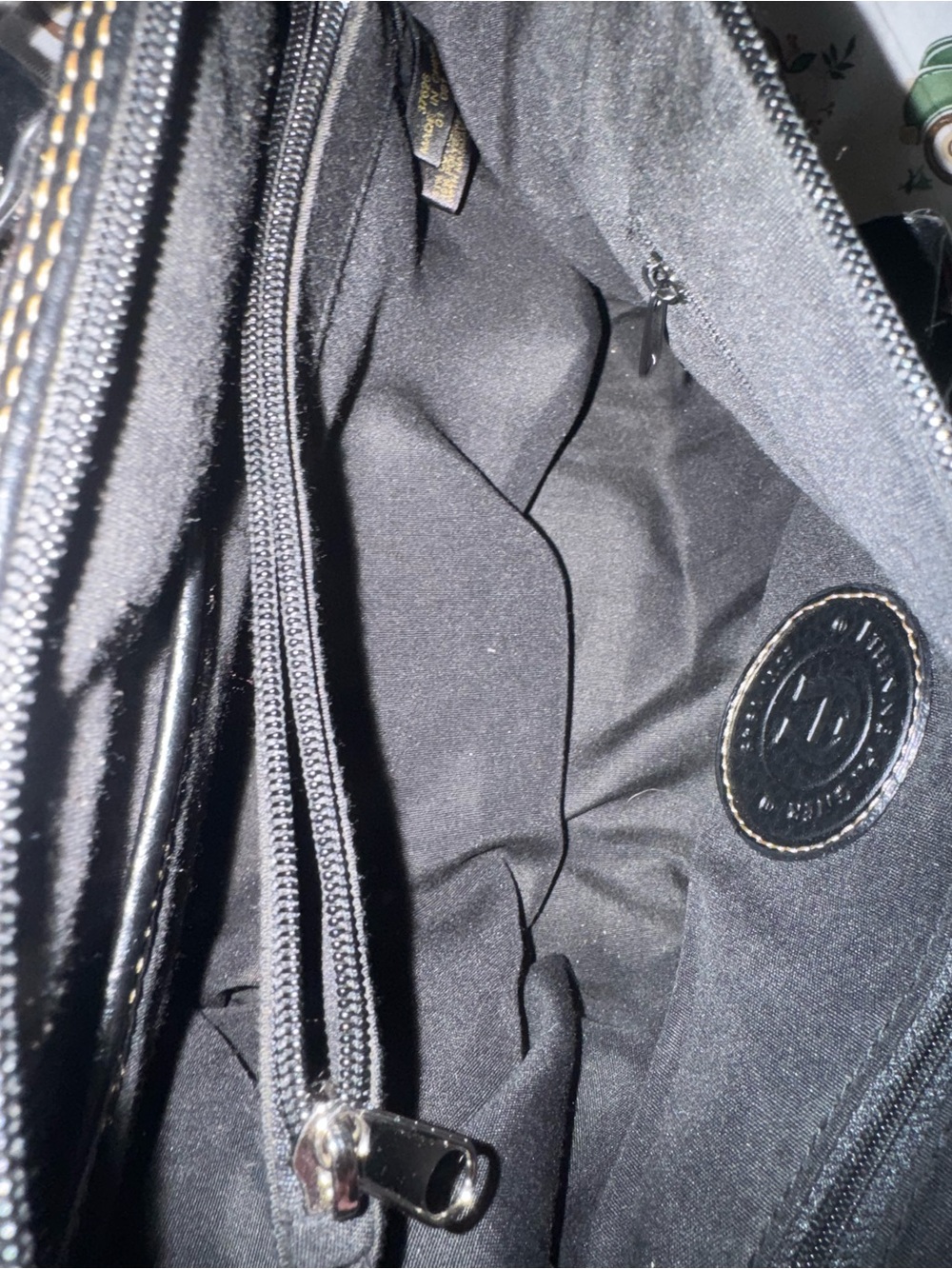 Etienne Aigner Brown Logo Satchel - Picture 15 of 17
